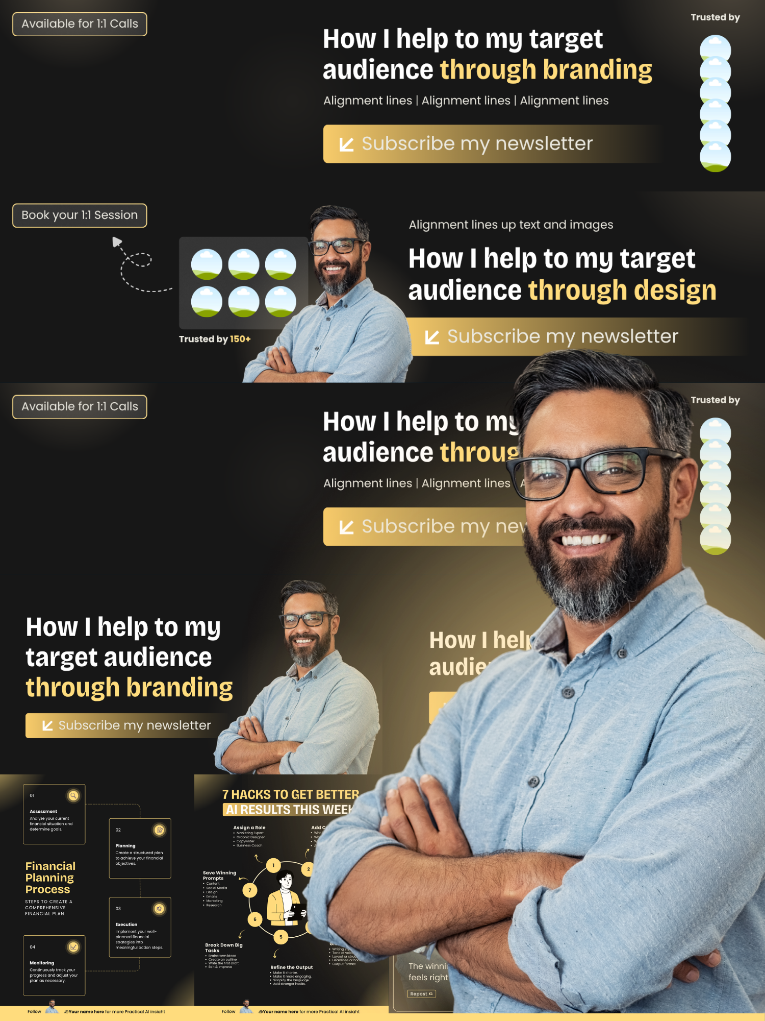 LinkedIn Canva Template 1